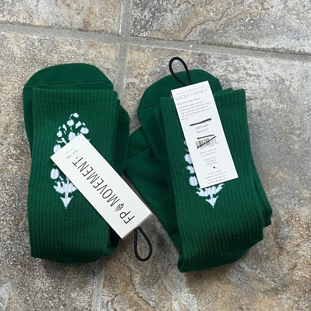 Free People green pairs